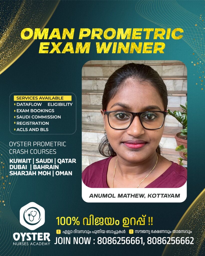 Best Oman Prometric Coaching Centre In Kerala - Oman Prometric Exam Winner