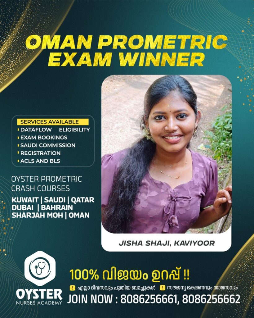 Best Oman Prometric Coaching Centre In Kerala - Oman Prometric Exam Winner